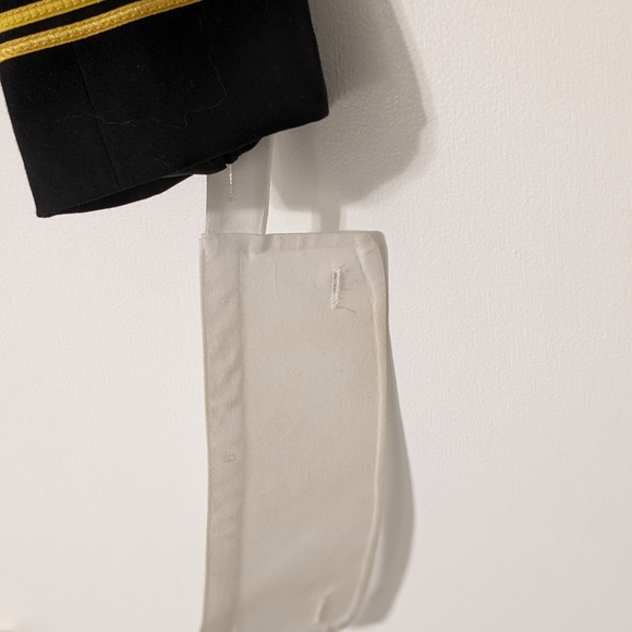 Ladies Flying Cross US Naval Academy Cropped Officers Dress Parade Jacket USNA - Picture 3 of 4